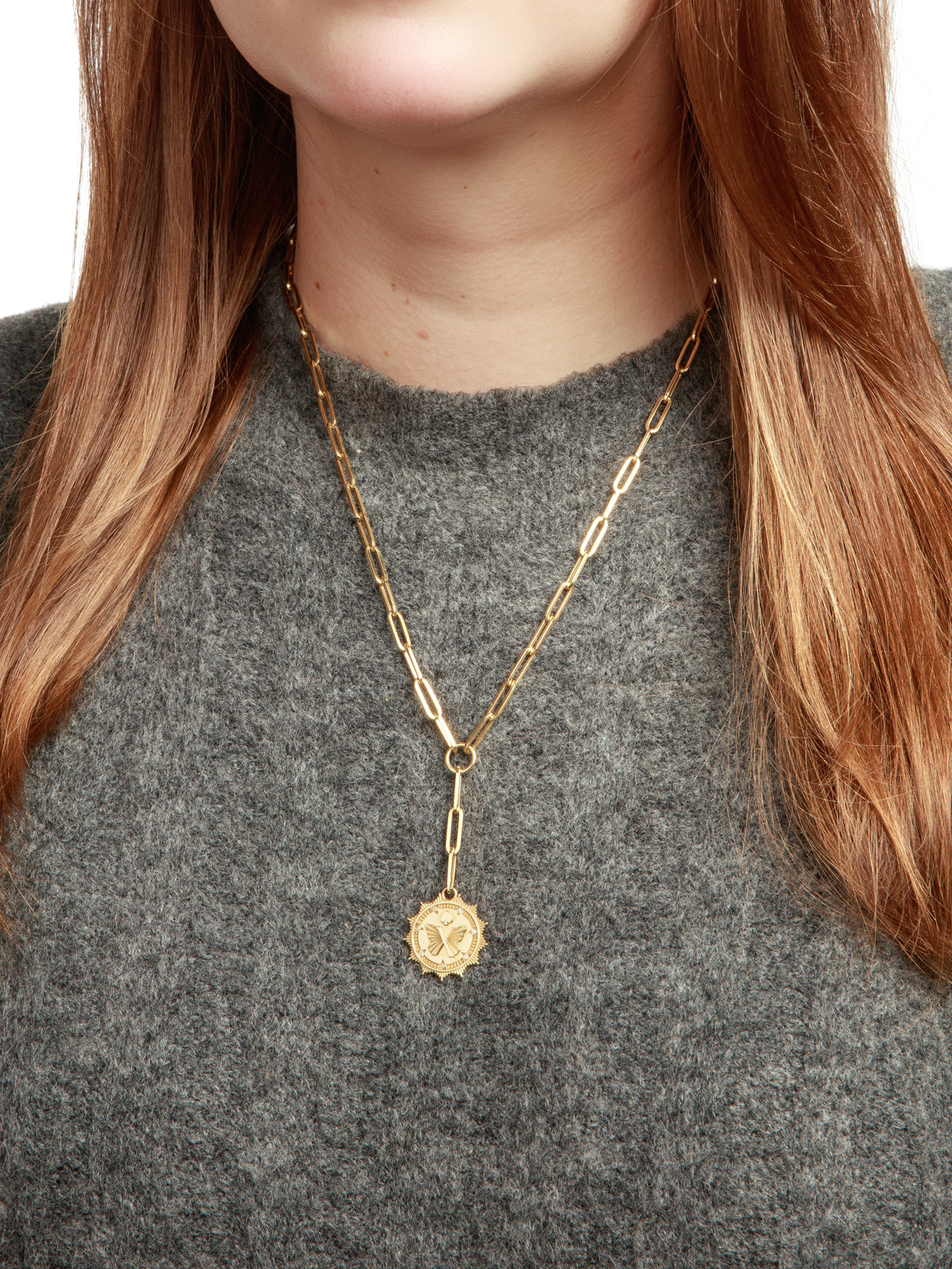 Foundrae 18K Yellow Gold Extension Chain Necklace Ylang 23