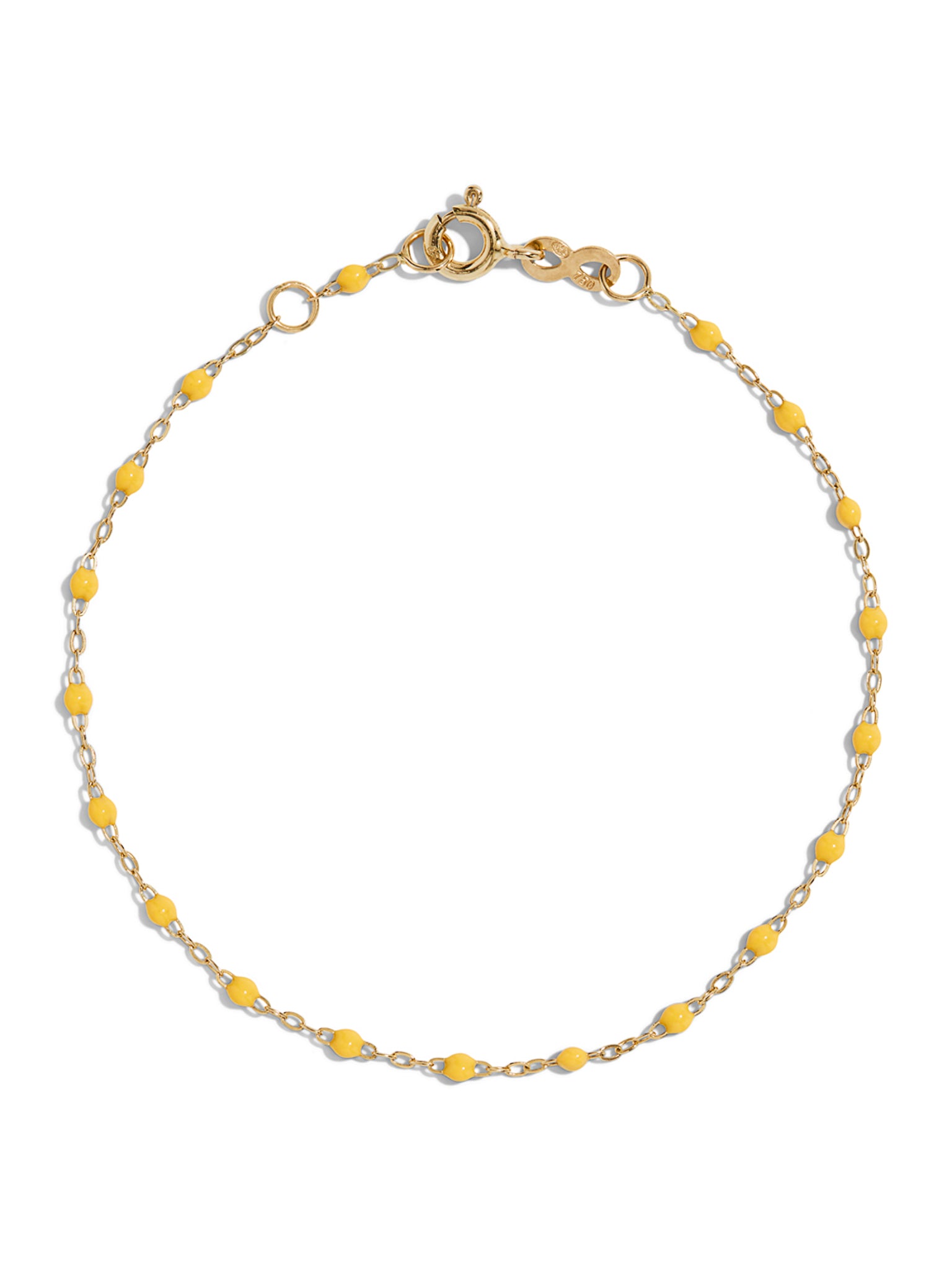 Classic Gigi Lemon Resin Yellow Gold Bracelet | Ylang 23