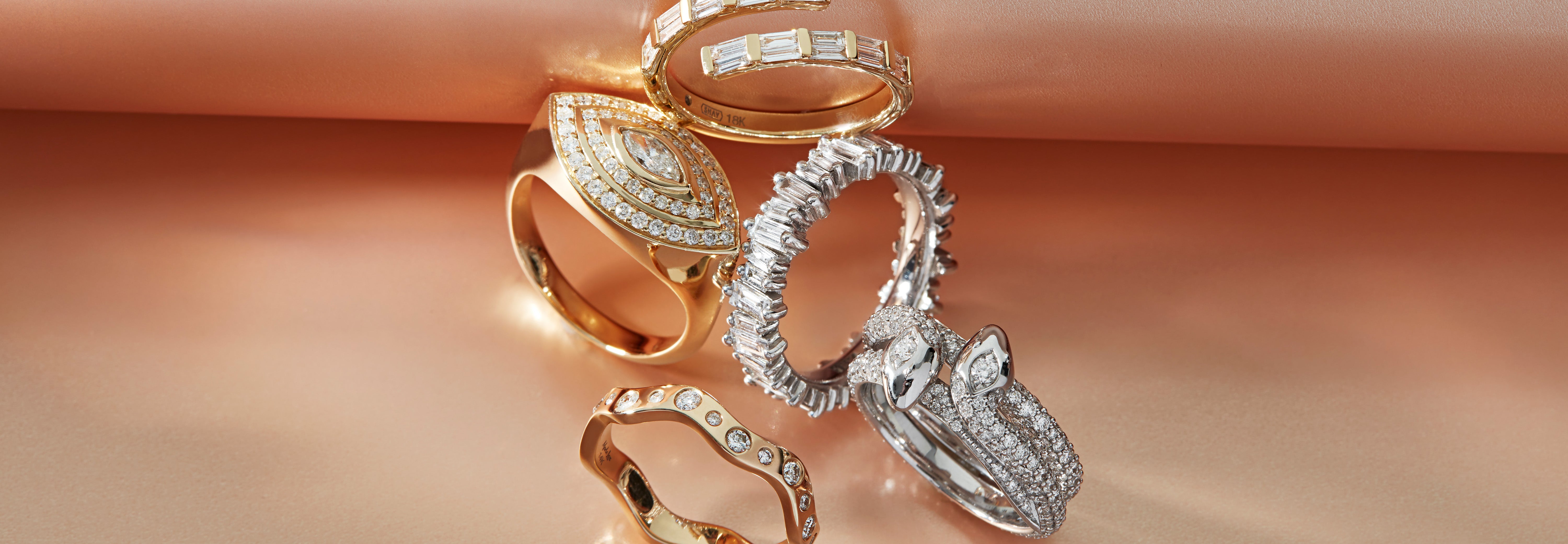 Designer Stack Rings Shop Designer Stackable Rings & Bands from Ylang 23