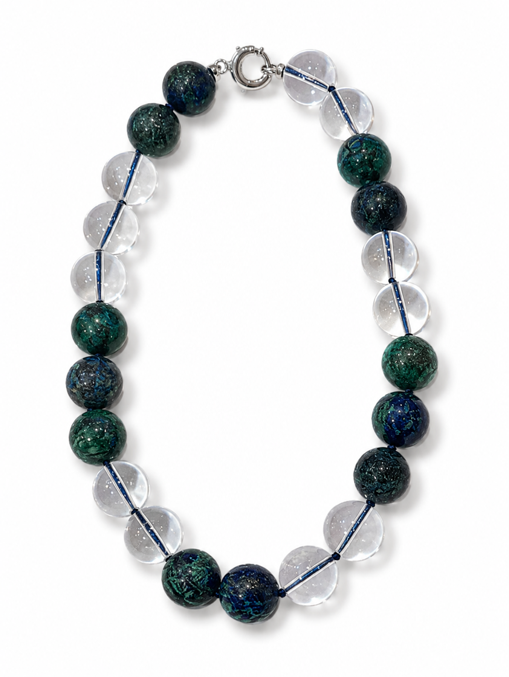 Blue Orb Necklace