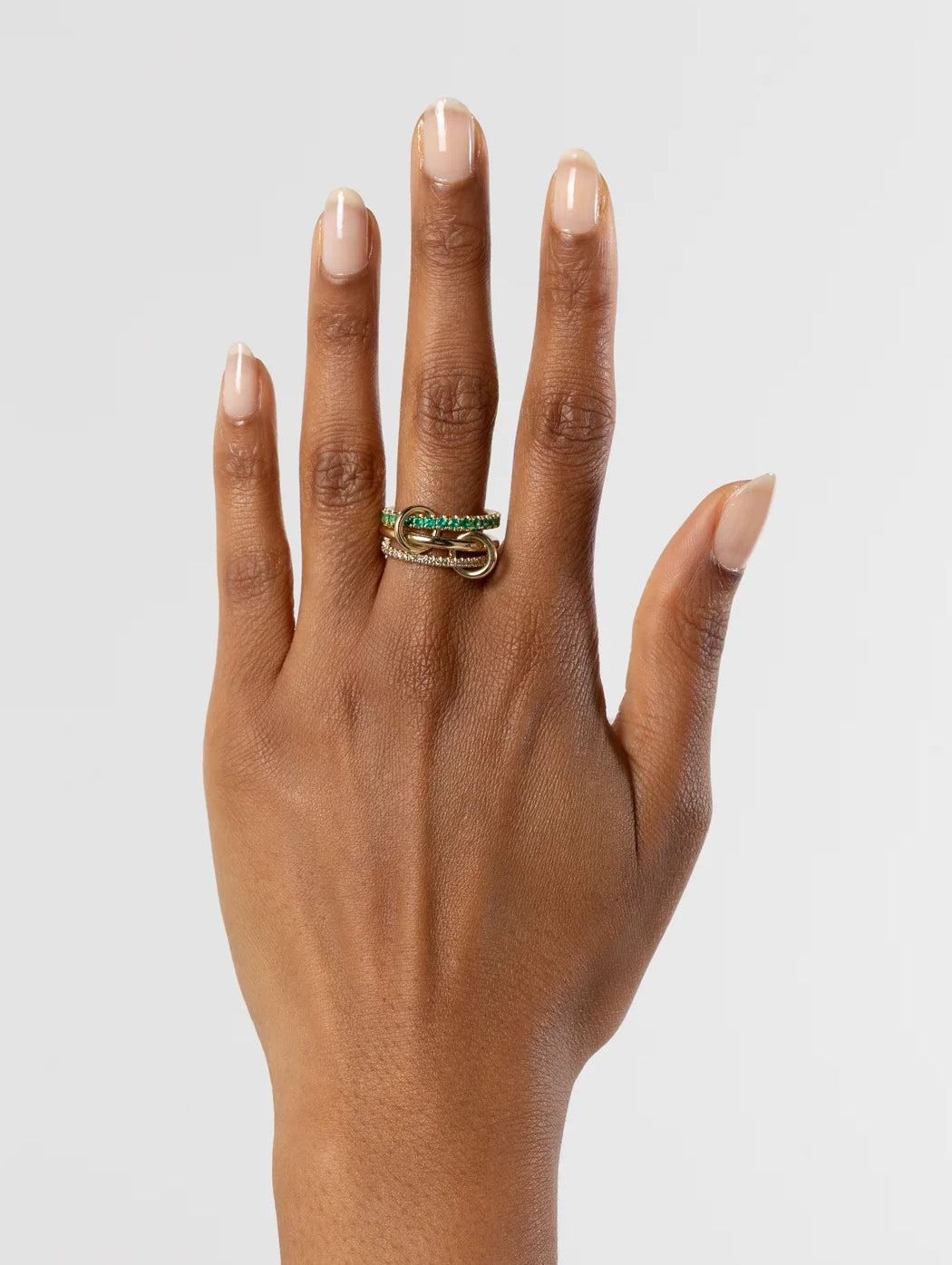 Norah Emerald Yellow Gold Ring