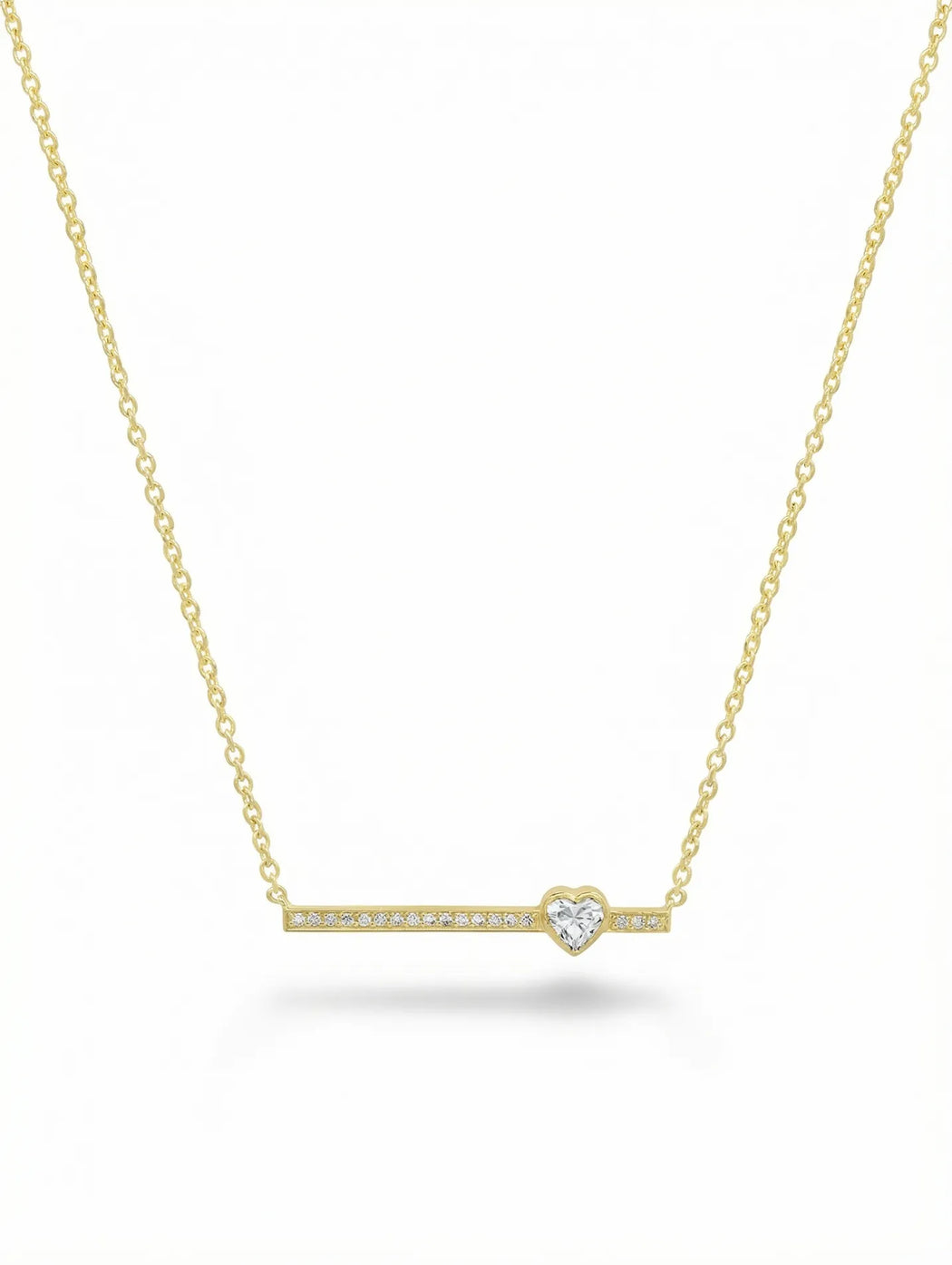 Sharpen necklace studio shot