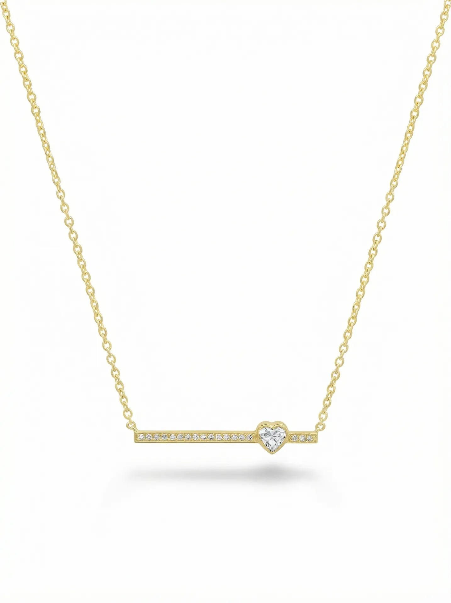 Sharpen necklace studio shot