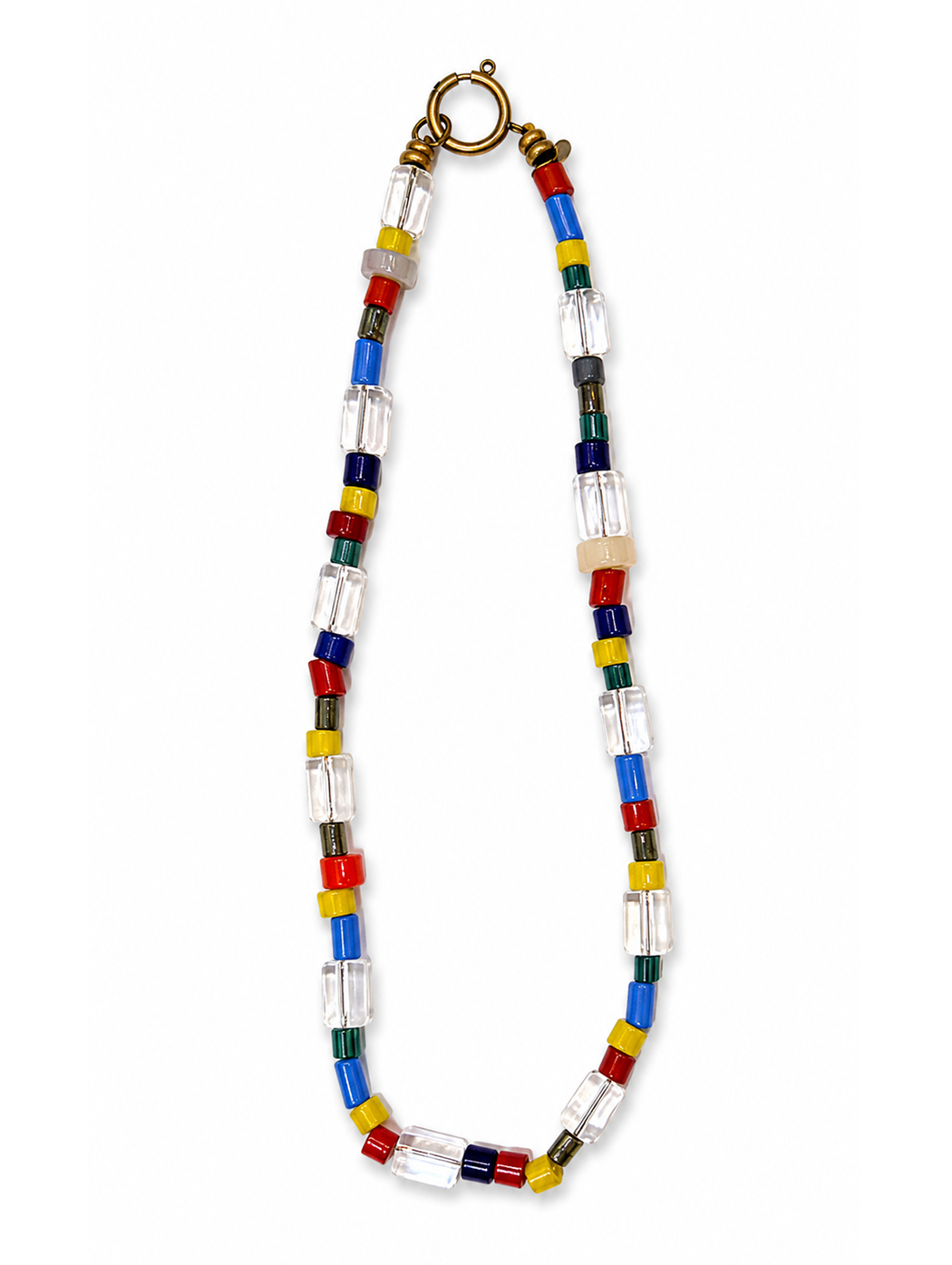 Multi Short Ribbon Necklace