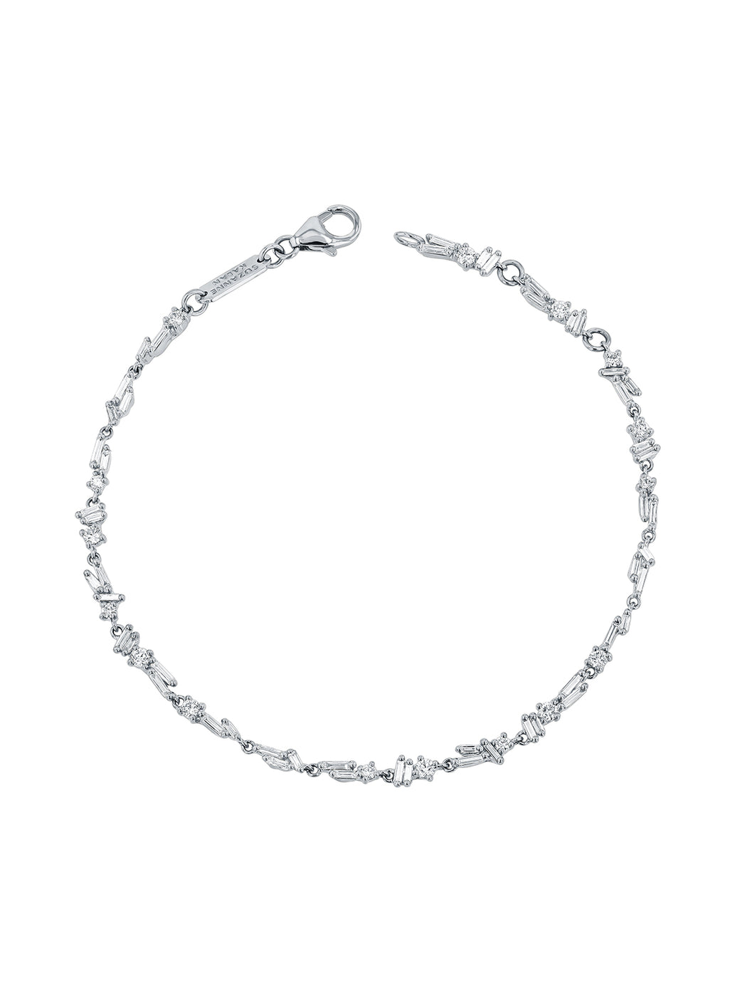 Diamond Sparkler White Gold Tennis Bracelet