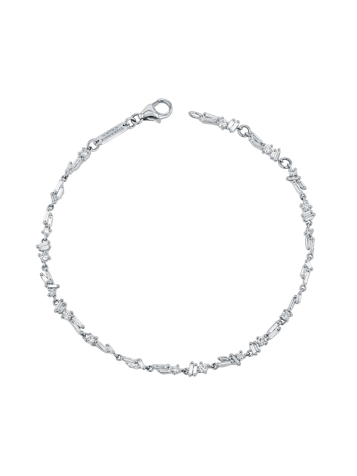 Diamond Sparkler White Gold Tennis Bracelet