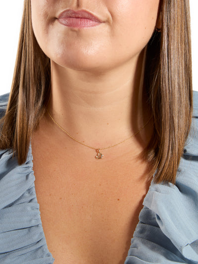 Groovy Diamond Mini Heart Yellow Gold Charm