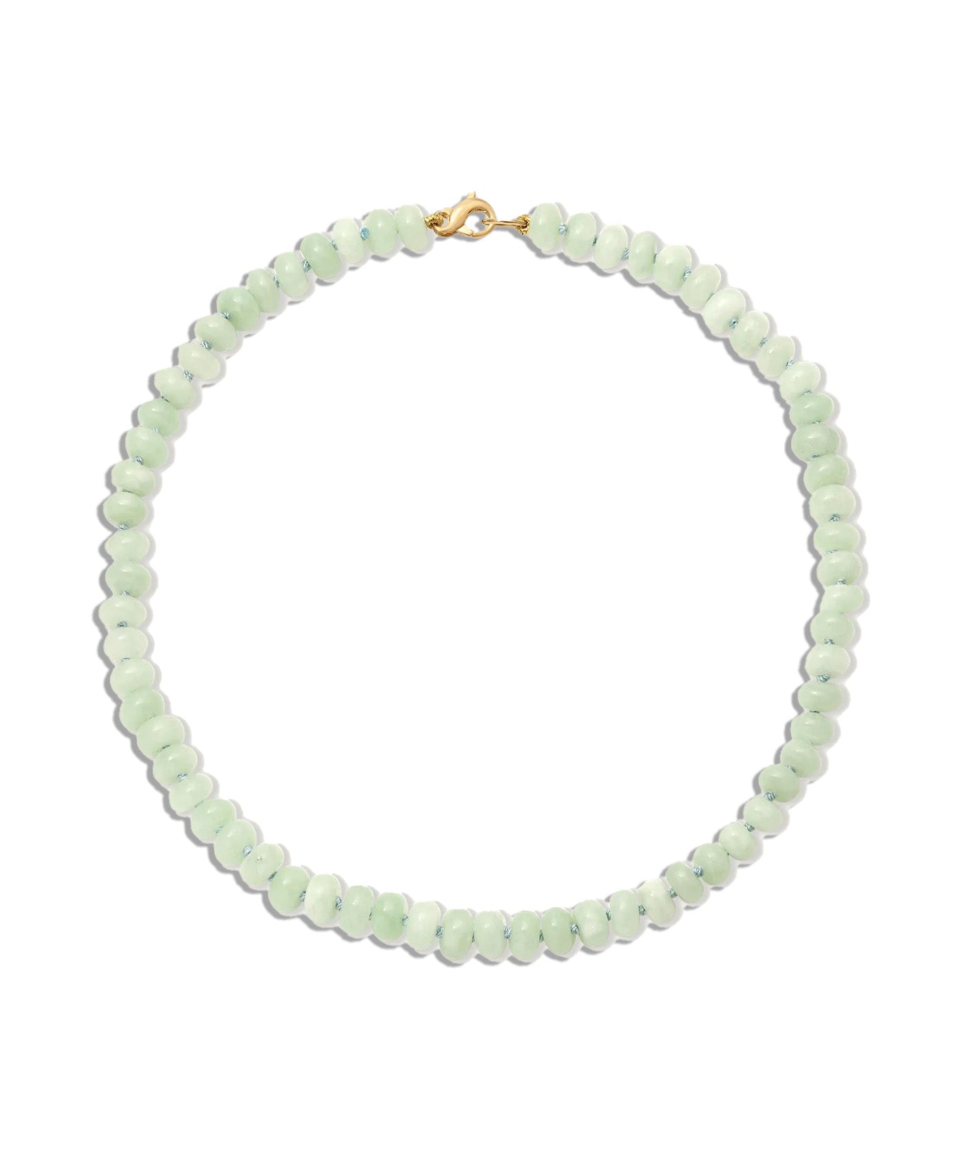 Matcha Latte Gemstone Necklace