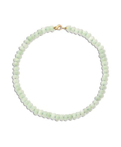 Matcha Latte Gemstone Necklace