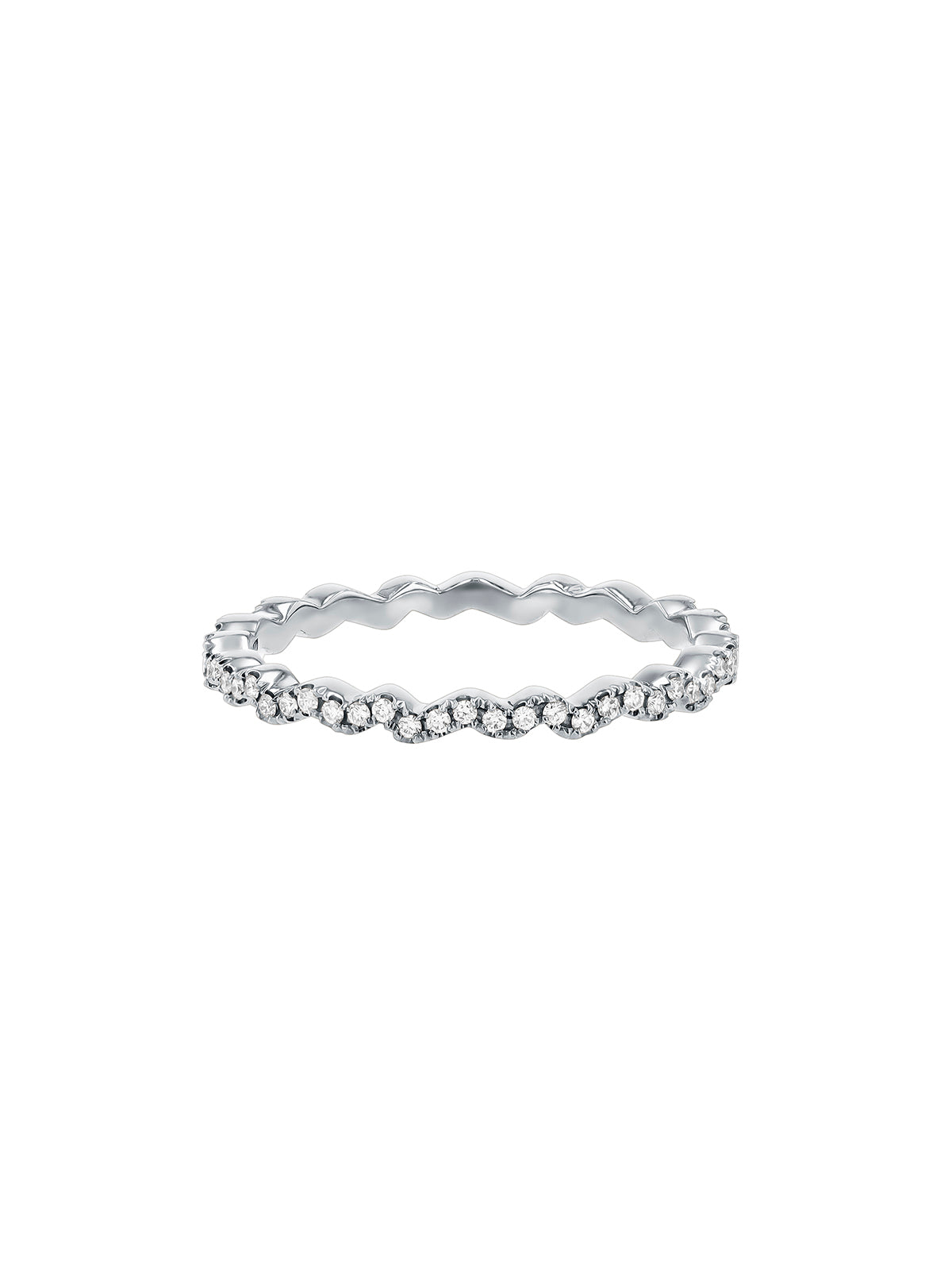 Diamond Ivy White Gold Ring
