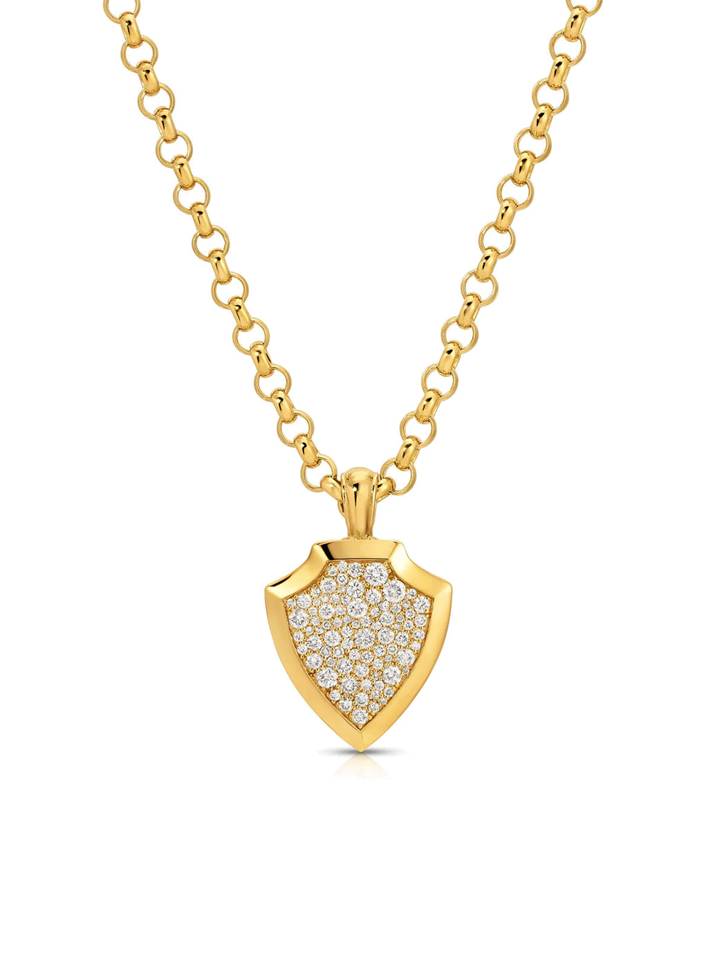 Diamond Valor Yellow Gold Necklace