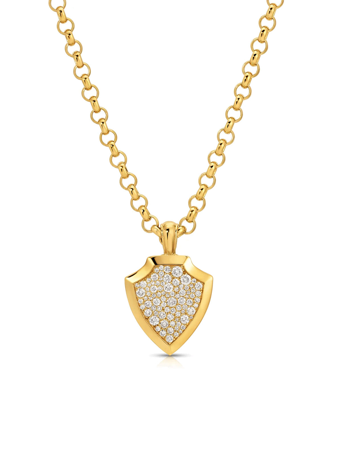 Diamond Valor Yellow Gold Necklace