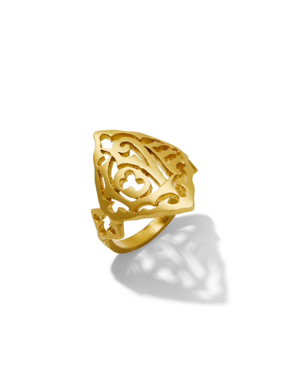 22K Yellow Gold Love Ring