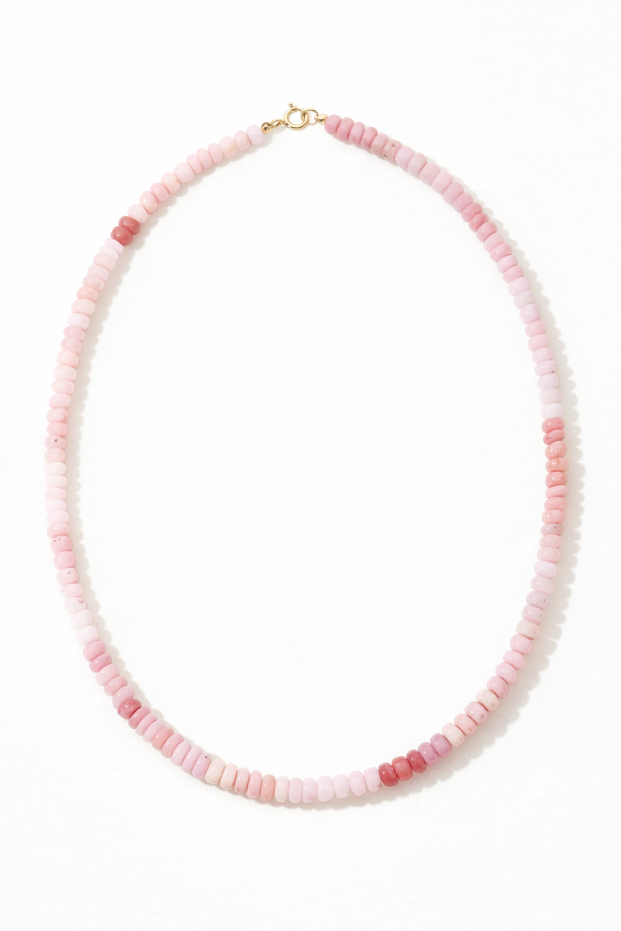 Pink Opal Beaded Necklace