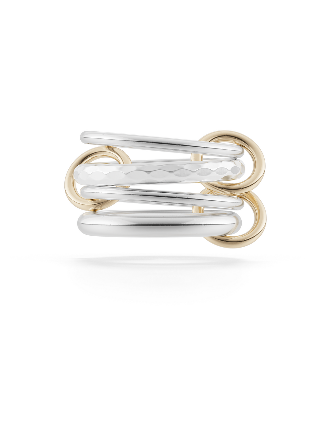 Cici Petite SG Vulcan Sterling Silver & Yellow Gold Ring