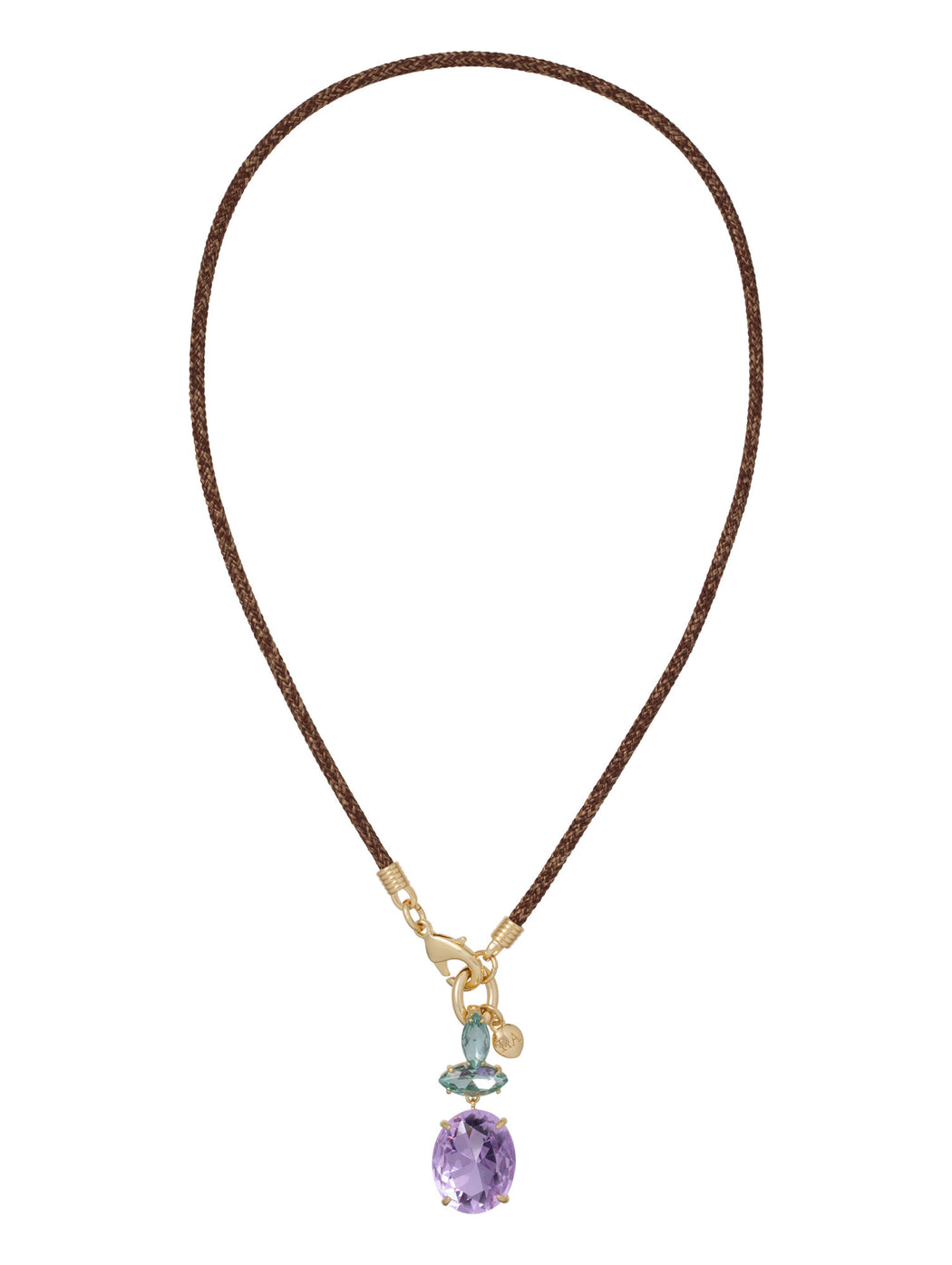 Crystal Granita Le Petite Cord Necklace