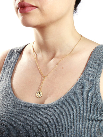 Resilience Small Mixed Belcher Yellow Gold Necklace