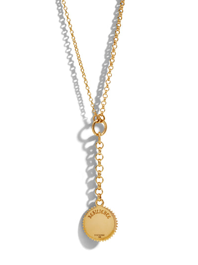 Resilience Small Mixed Belcher Yellow Gold Necklace