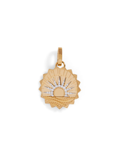 New Beginnings Internal Compass Medium Medallion with Oval Pushgate