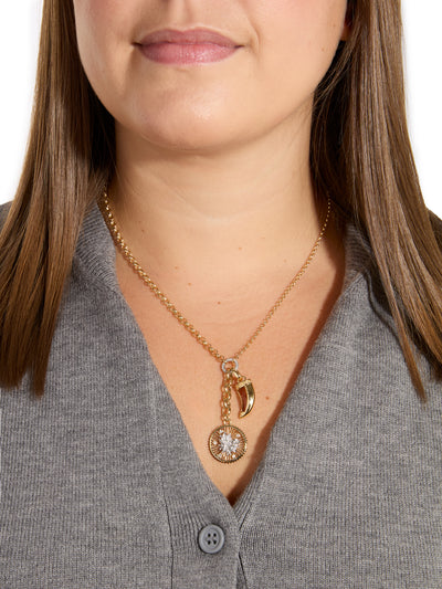 Resilience Medium Mixed Belcher Extension Necklace With Diamonds