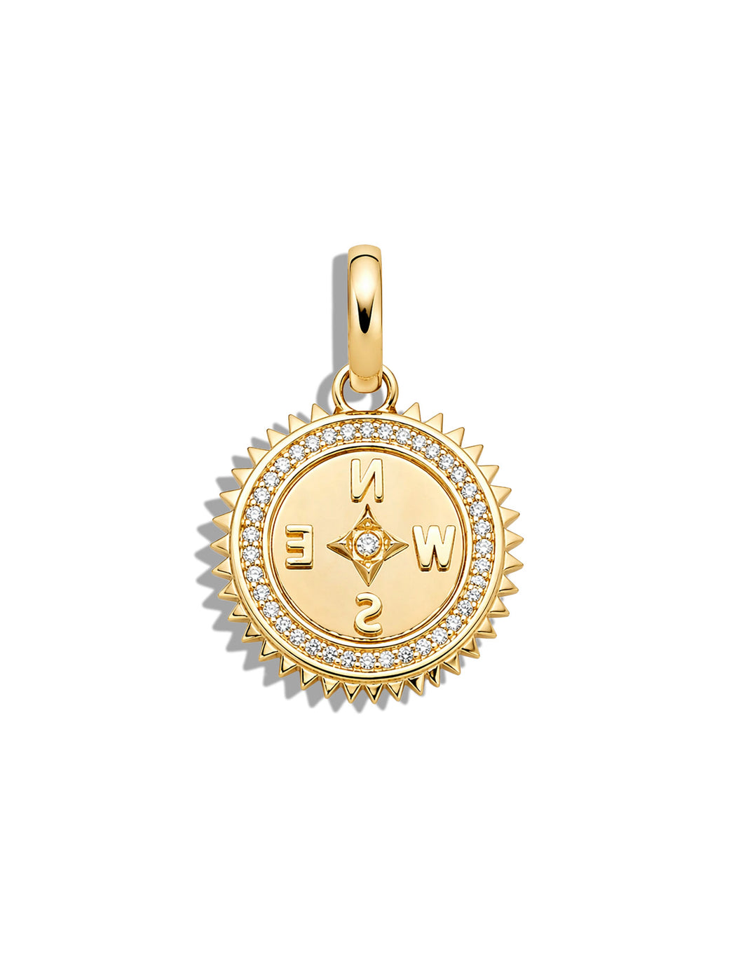 Internal Compass Baby Medallion On Annex Link
