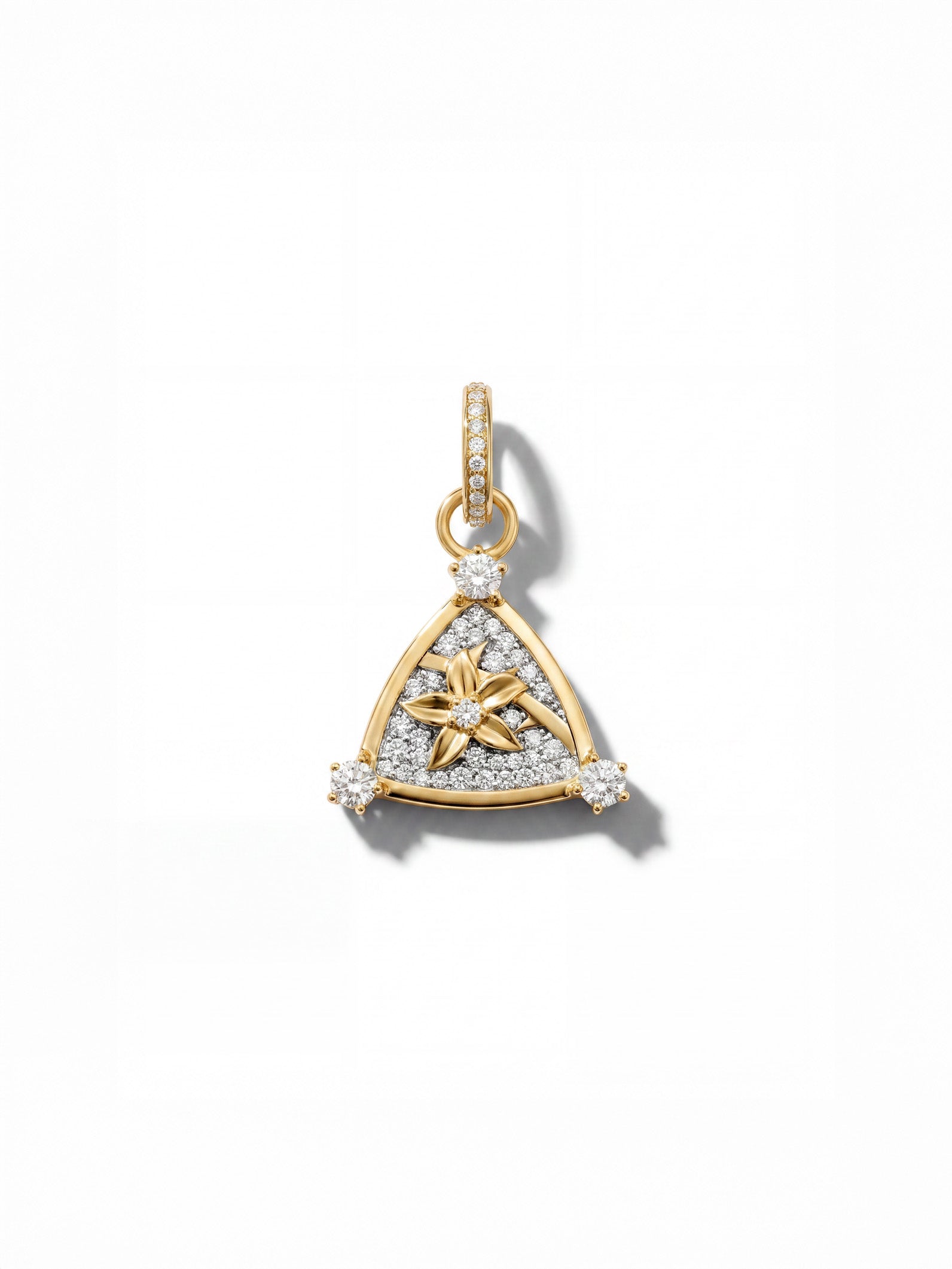 Resilience Pavé Blossom Miniature Pendant