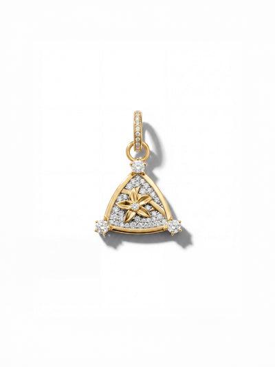 Resilience Pavé Blossom Miniature Pendant