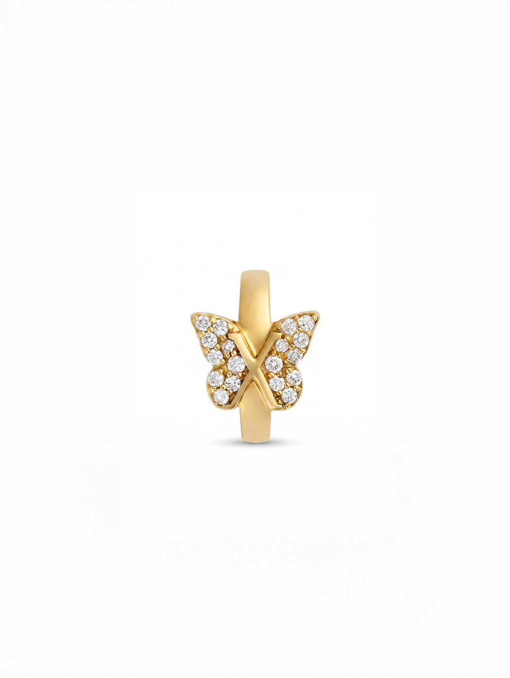 Medium Pave Butterfly Annex Link