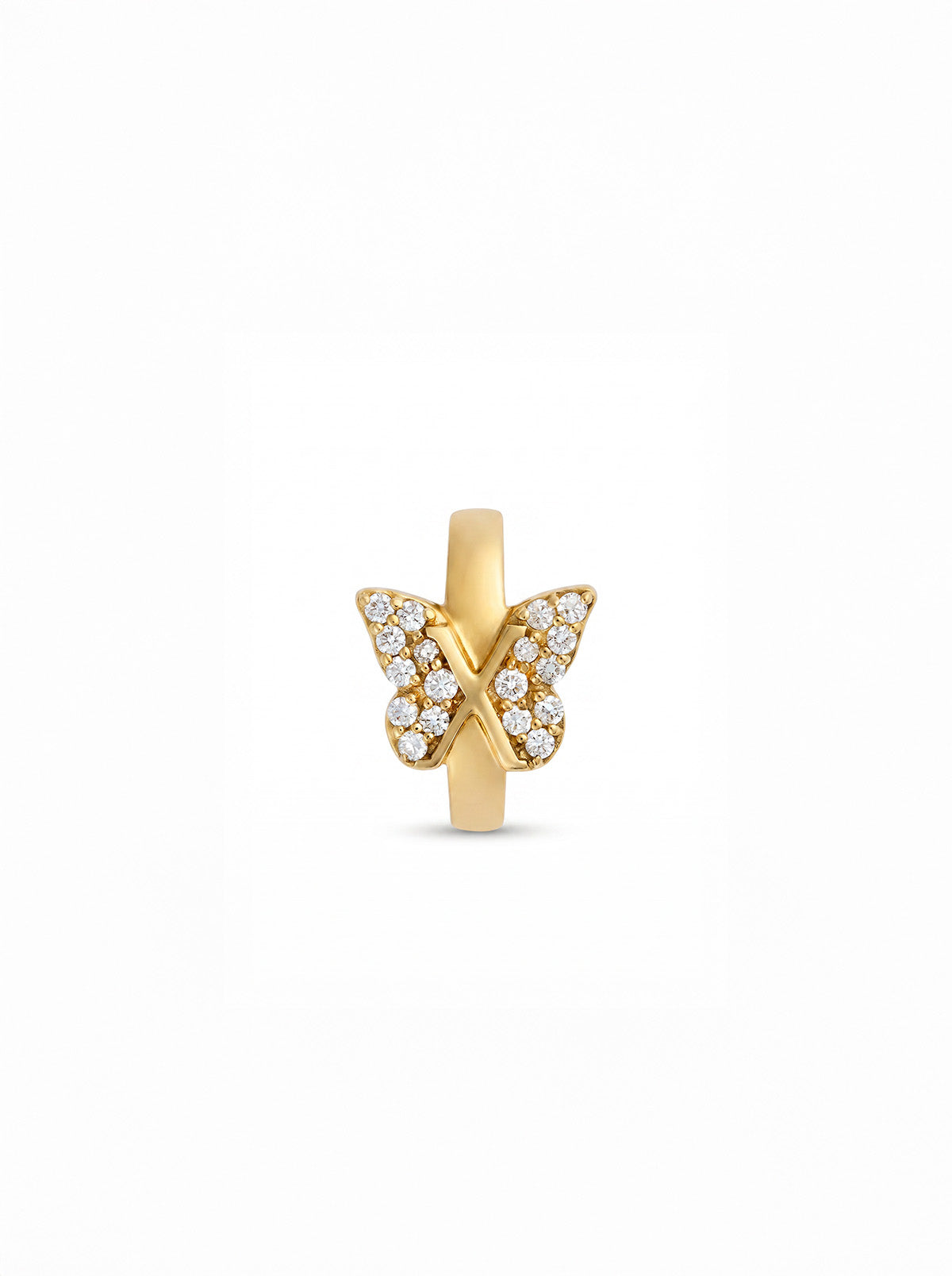 Medium Pave Butterfly Annex Link