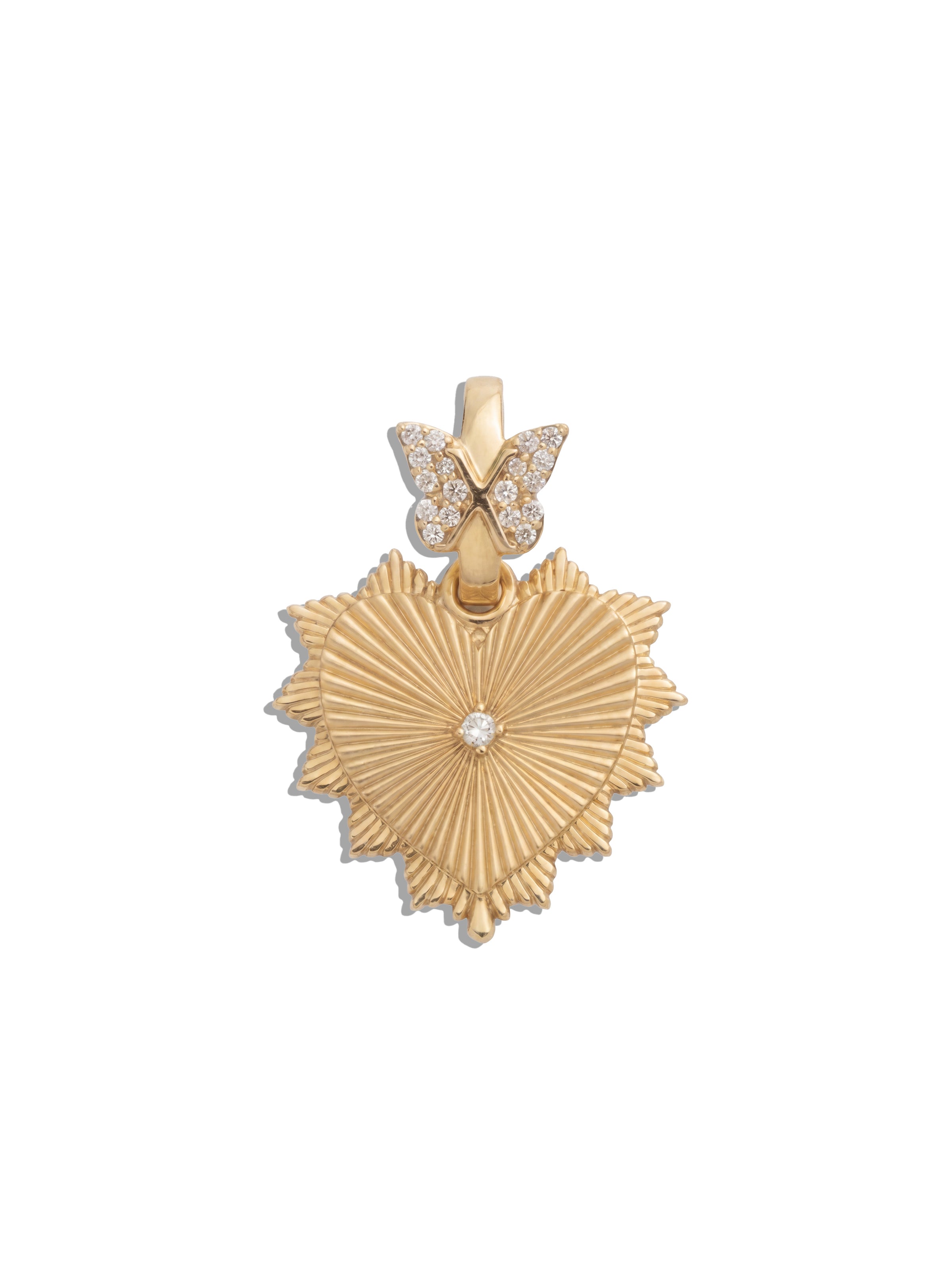 Medium Pave Butterfly Annex Link