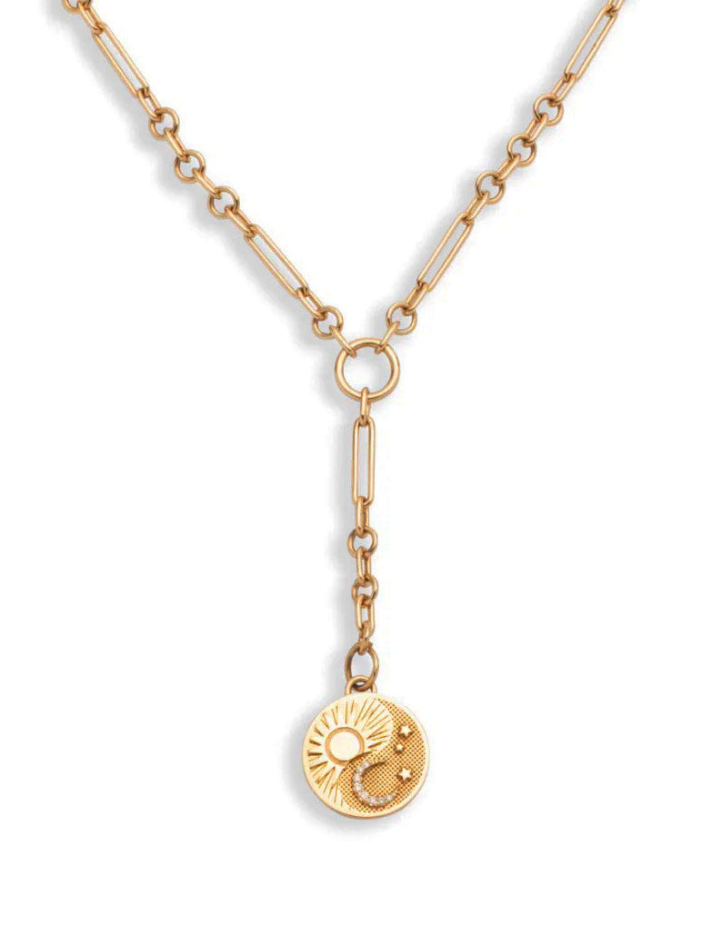 Balance Fine Mixed Clip Extension Necklace