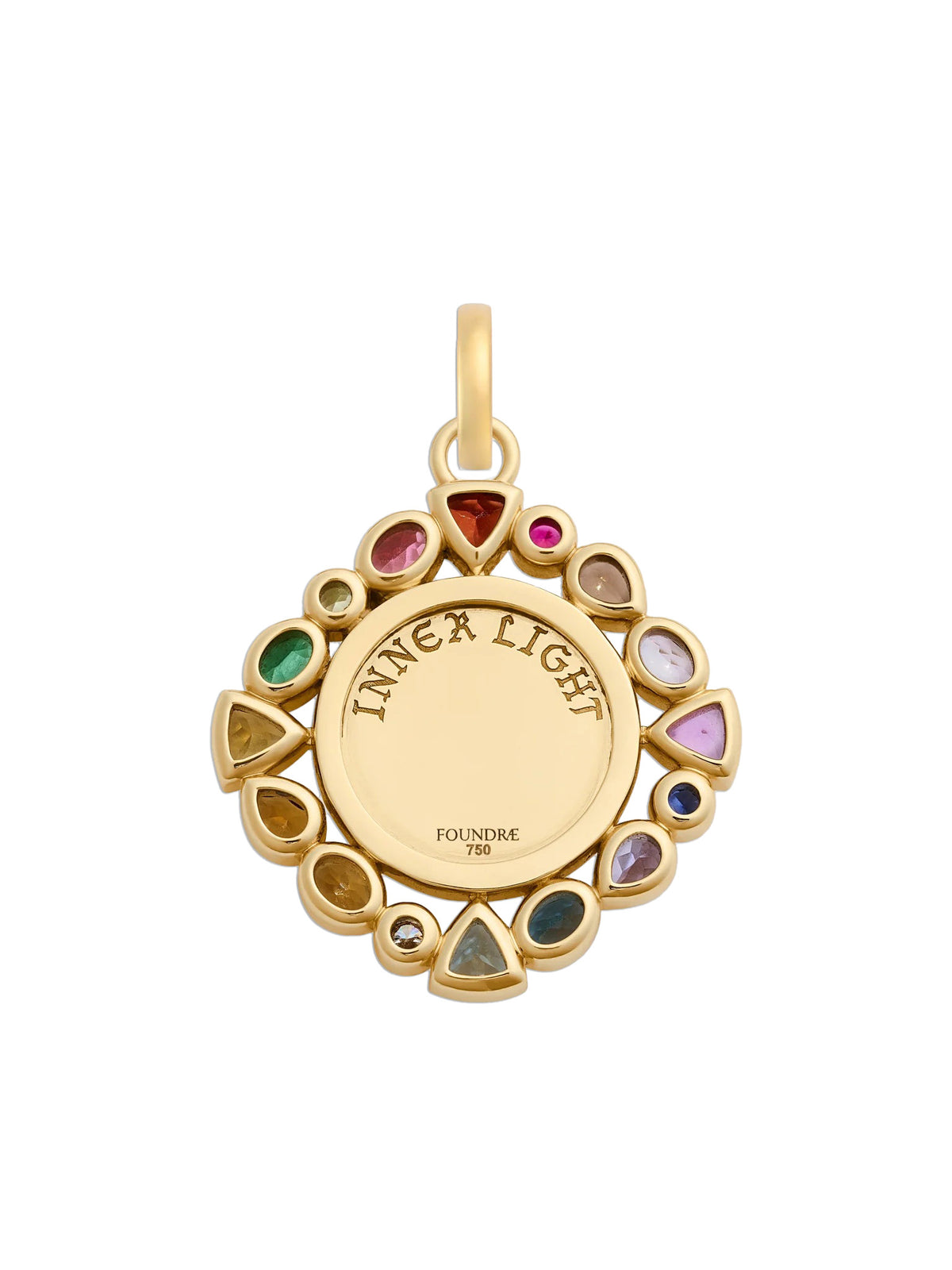 Temenos Inner Light Yellow Gold Charm