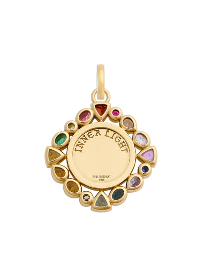 Temenos Inner Light Yellow Gold Charm