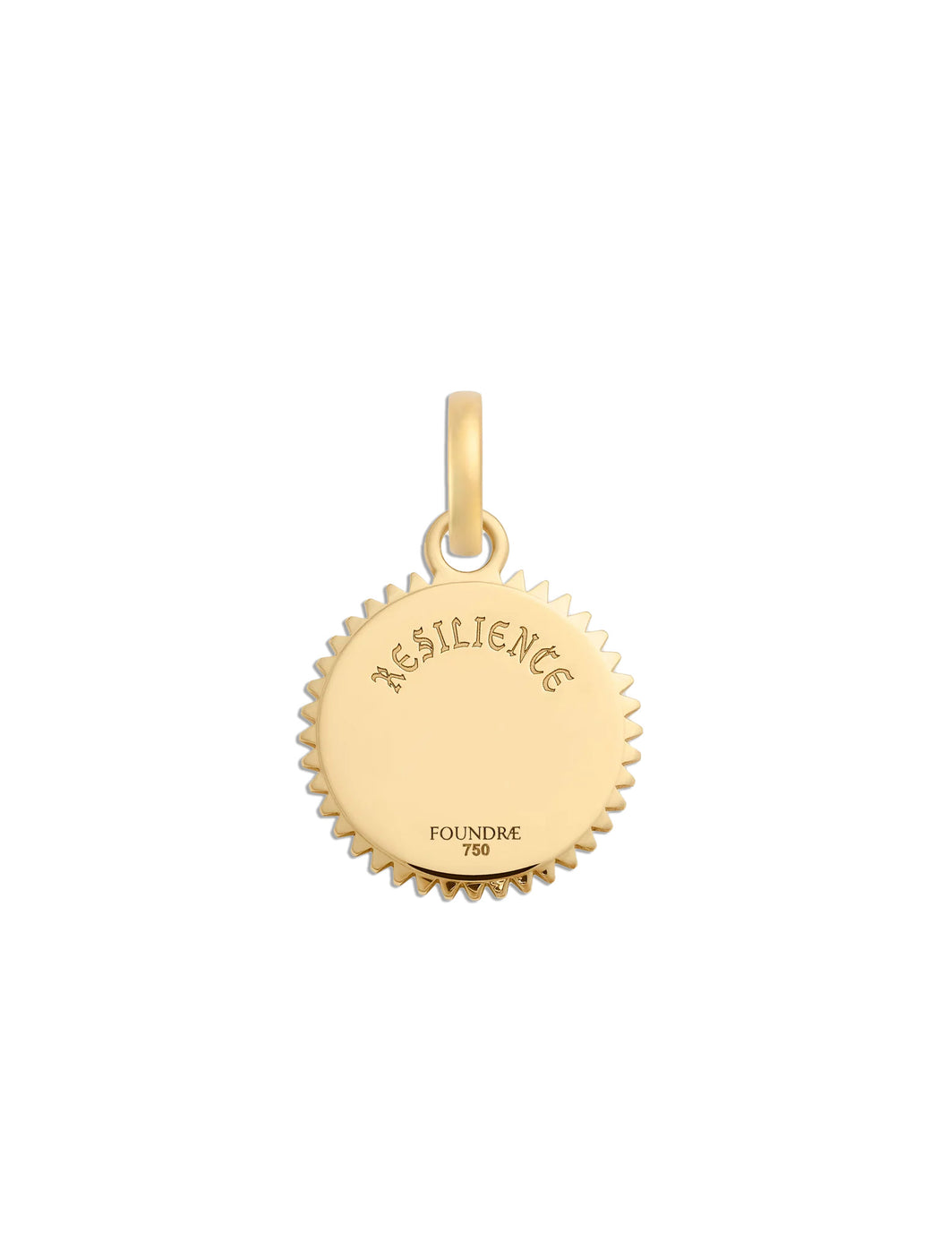 Pavé Blossoms Baby Mixed Gold Charm