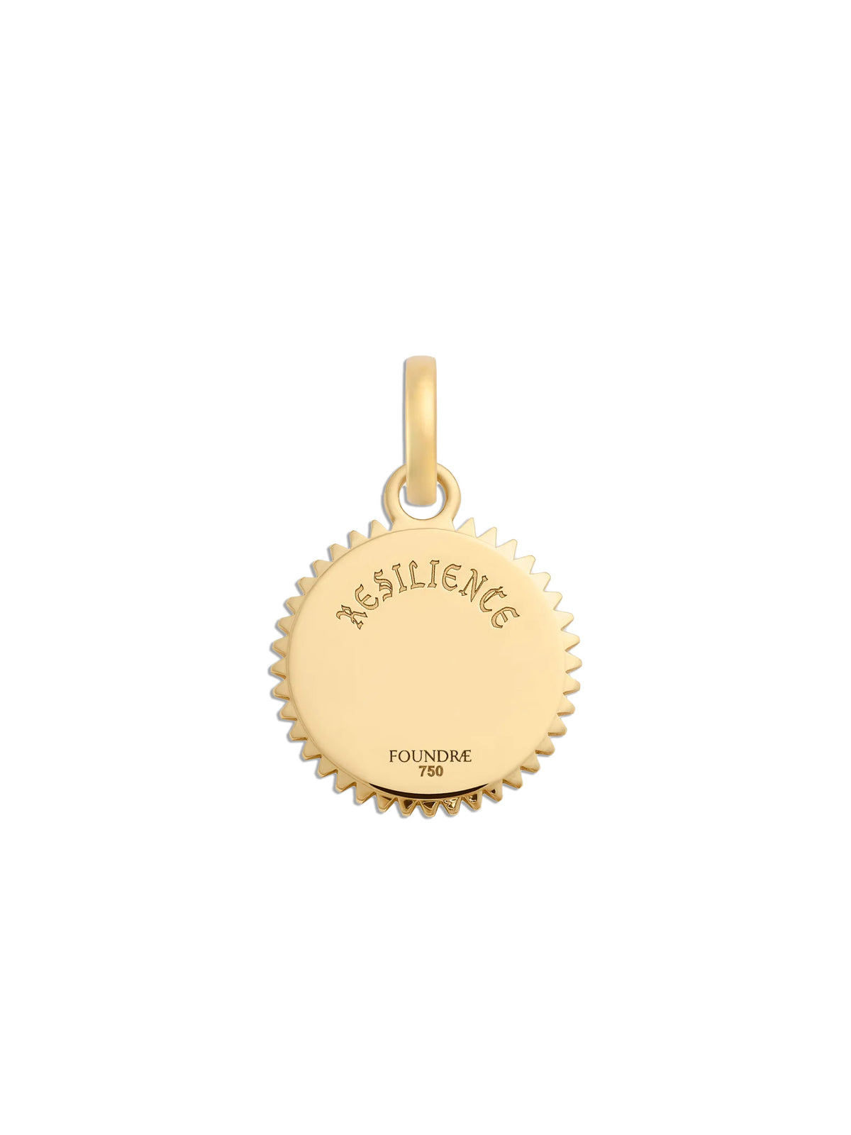 Pavé Blossoms Baby Mixed Gold Charm