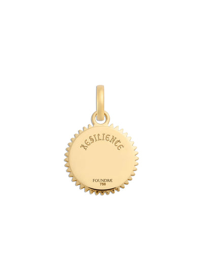 Pavé Blossoms Baby Mixed Gold Charm