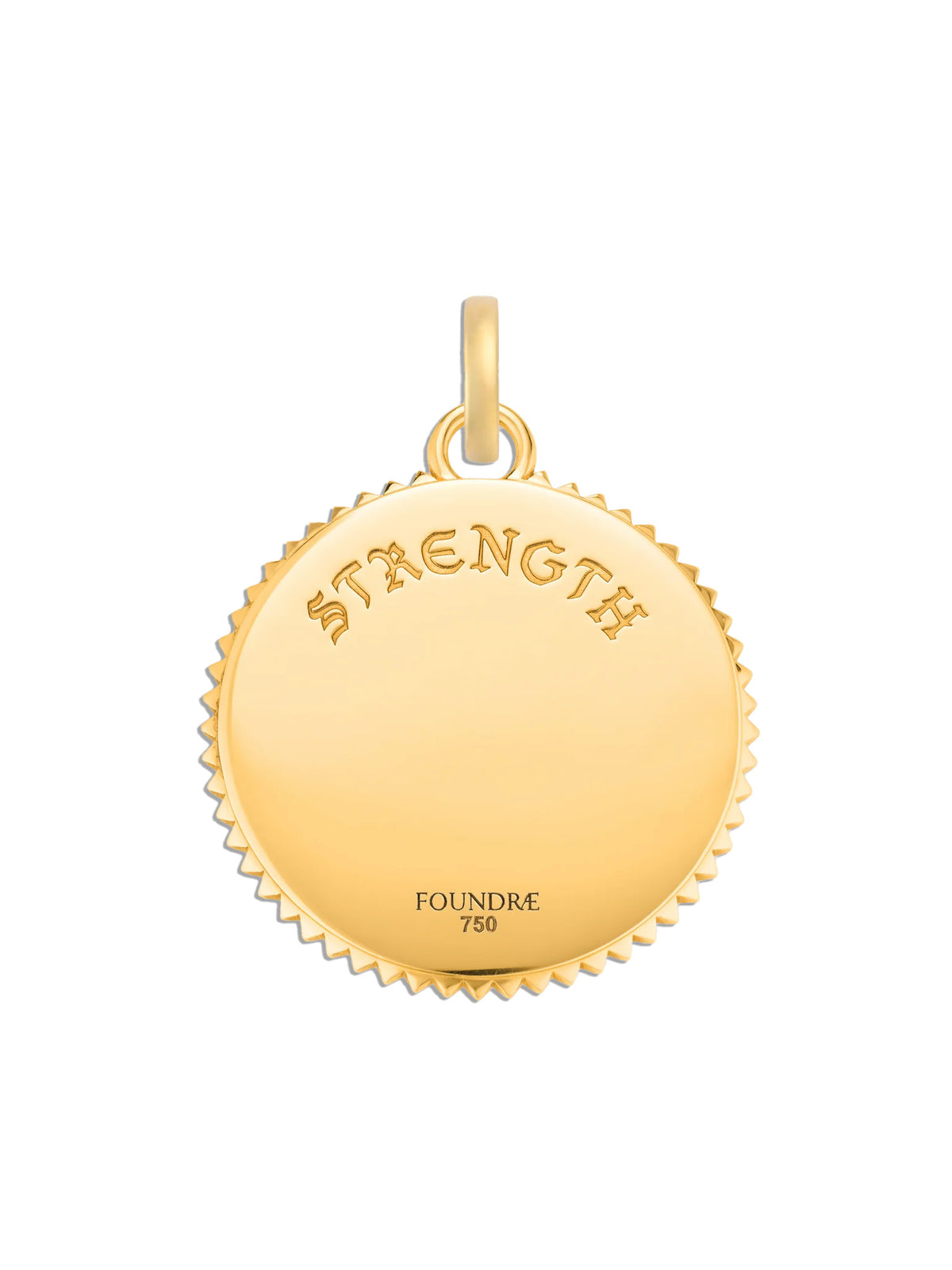 Pavé Solar & Lunar Large Mixed Gold Charm