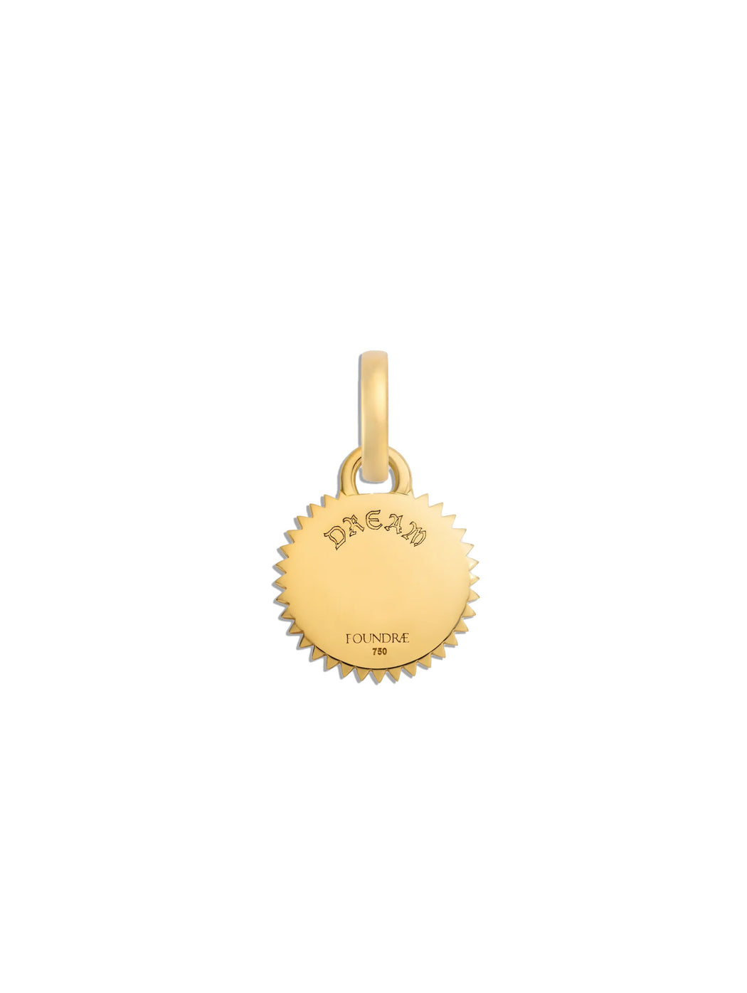 Diamond Dream Miniature Yellow Gold Charm