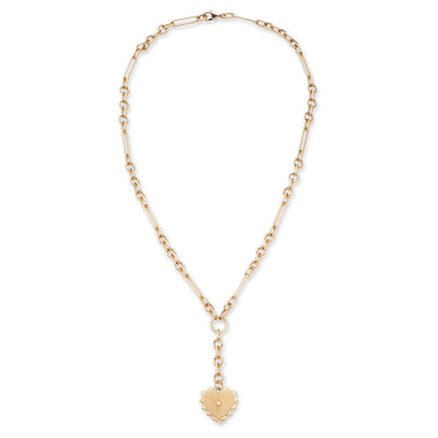 True Love Heart Token Small Mixed Clip Extension Necklace