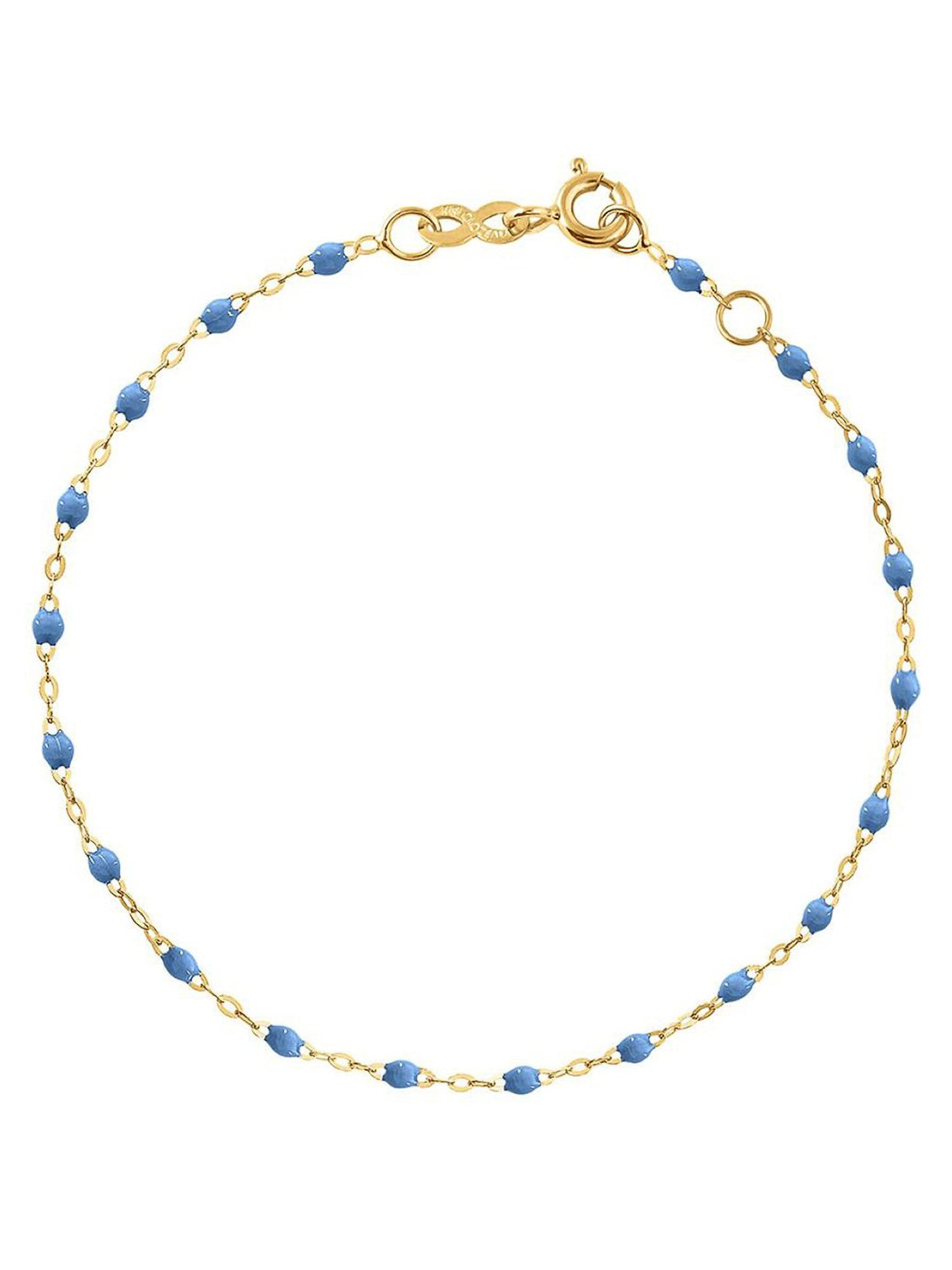 Classic Gigi Sky Resin Yellow Gold Bracelet