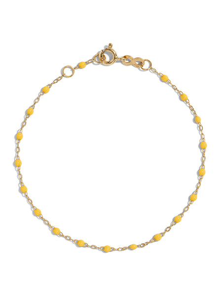 Classic Gigi Lemon Resin Yellow Gold Bracelet | Ylang 23