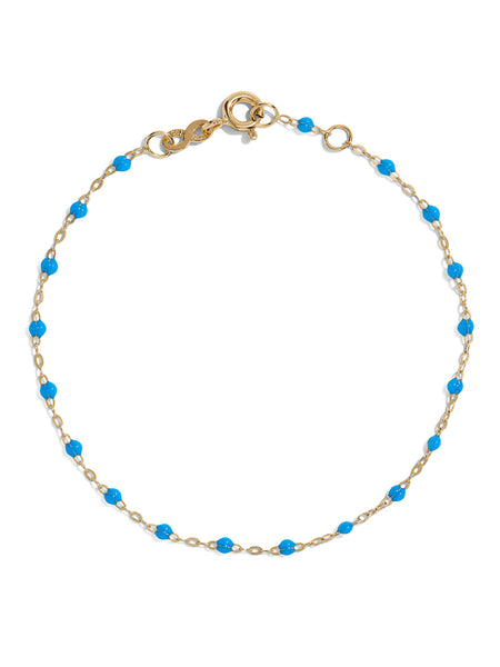 Classic Gigi Blue Yellow Gold Bracelet | Ylang 23