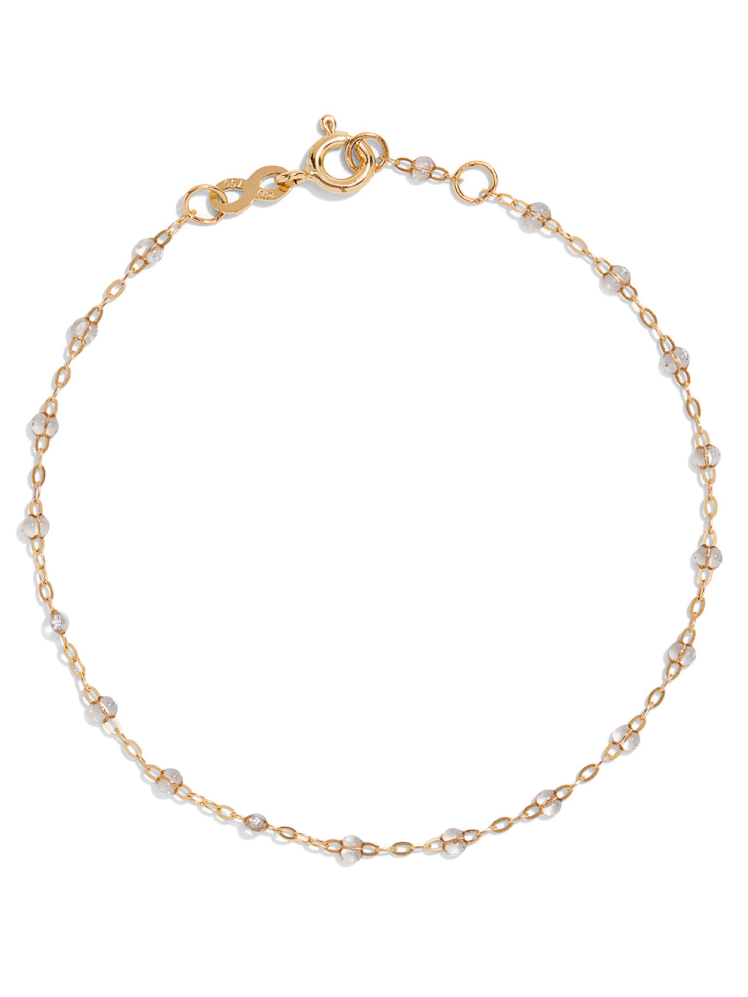 Classic Gigi Sparkle Resin Yellow Gold Bracelet