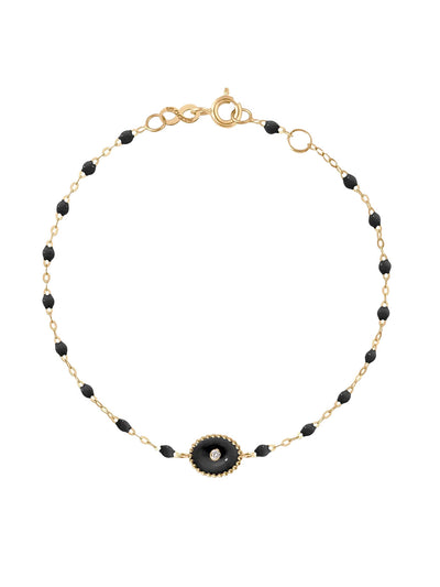 Classic Gigi Black North Star Diamond Yellow Gold Bracelet