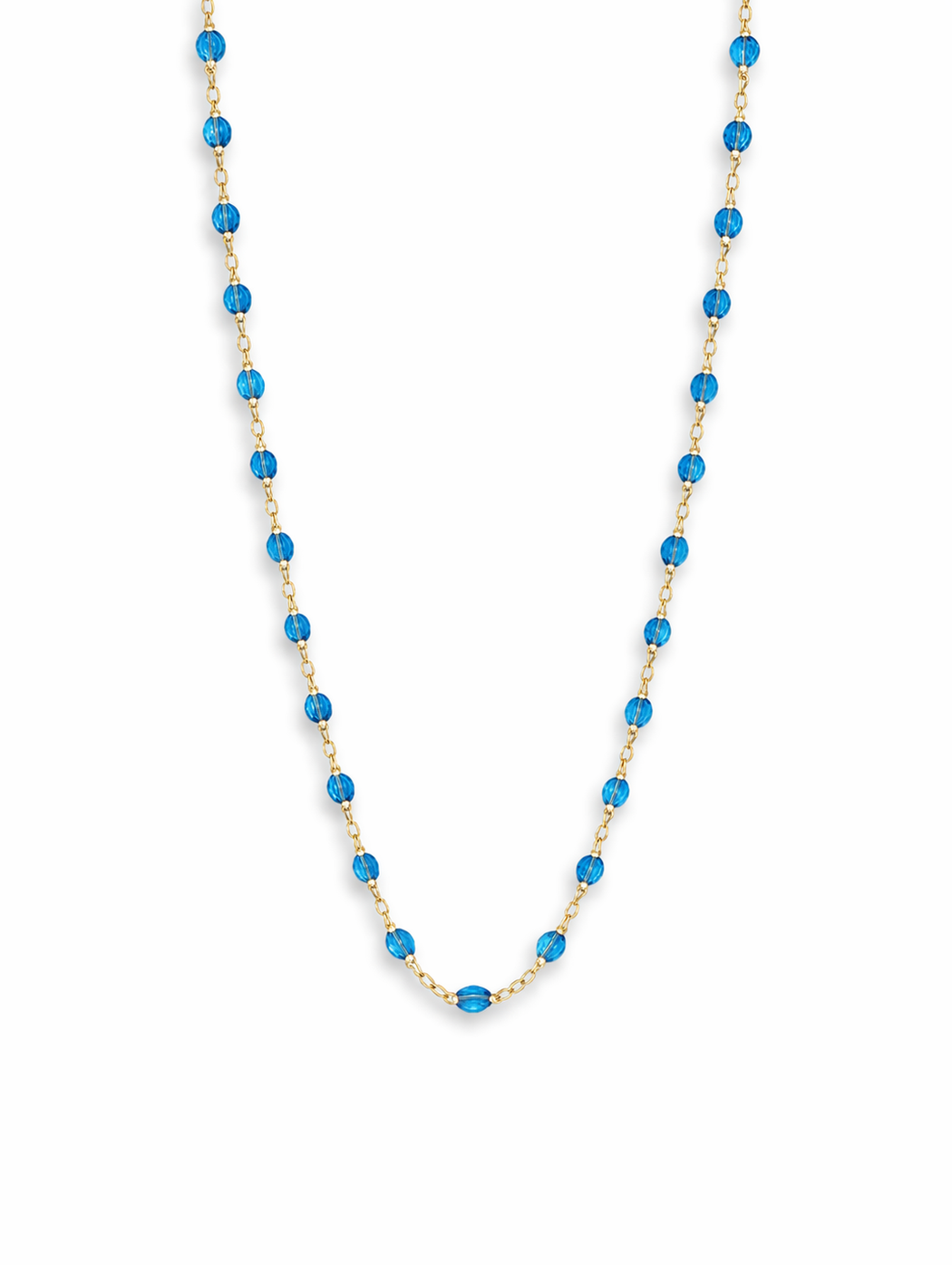 Classic Gigi Azur Yellow Gold Necklace