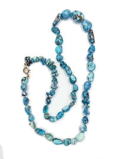 Golden Hill Turquoise Beaded Necklace