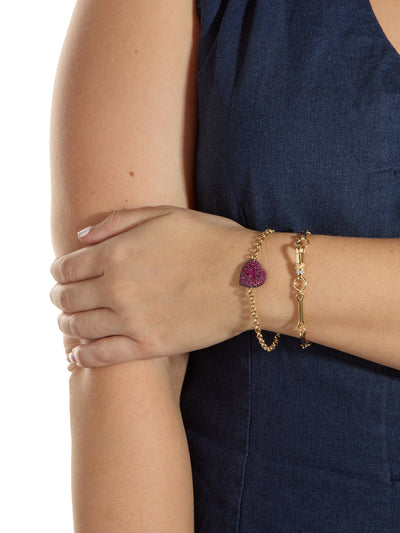 Show Your Bones Yellow Gold Bracelet