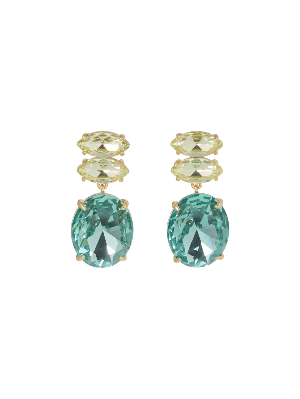 Le Petite Sea Breeze Crystal Earrings
