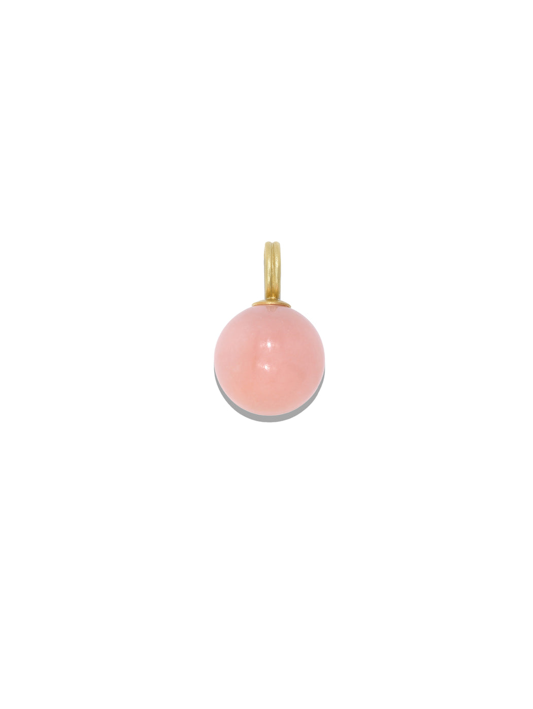 Gumball & Heroic Pink Opal Sphere Charm