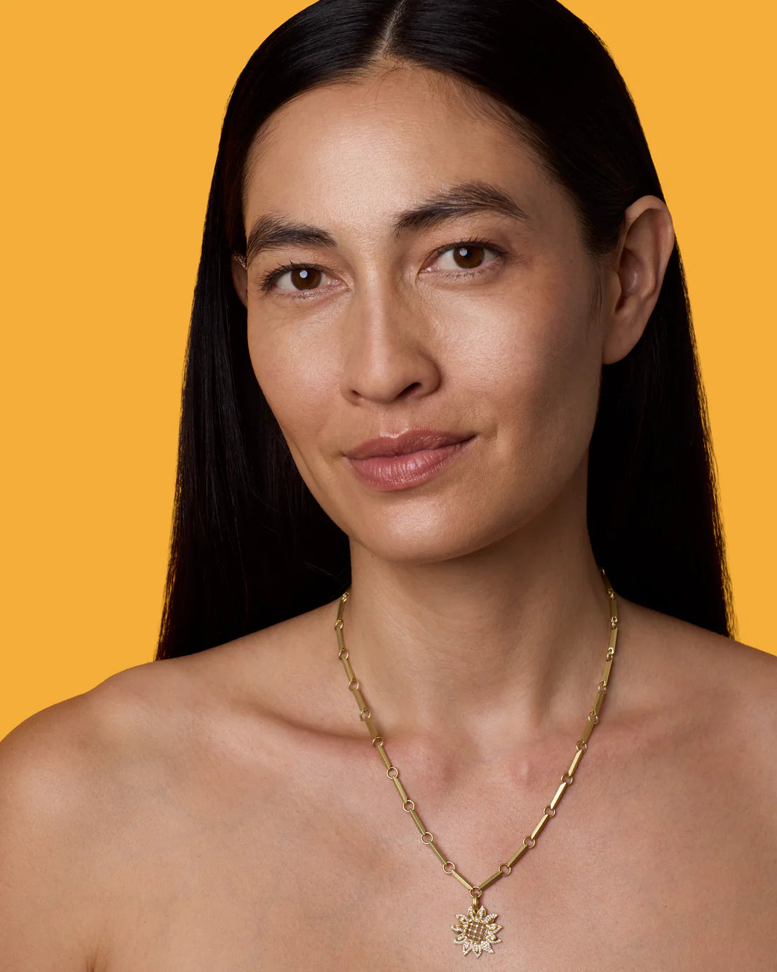 Diamond Golden Blossom Sunflower Lucky Charm